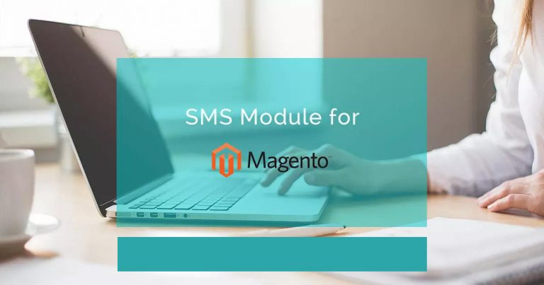 Article Modulo SMS for MAGENTO 768x403
