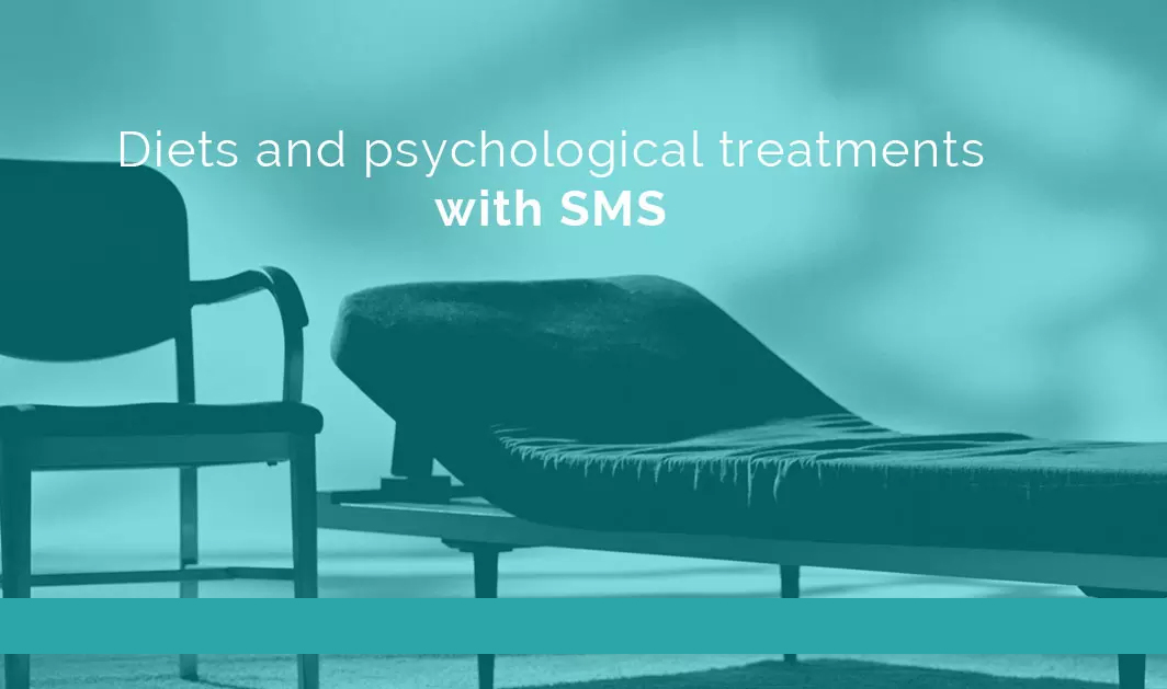 Article Monitoring and supporting diets and psychological treatments with SMS