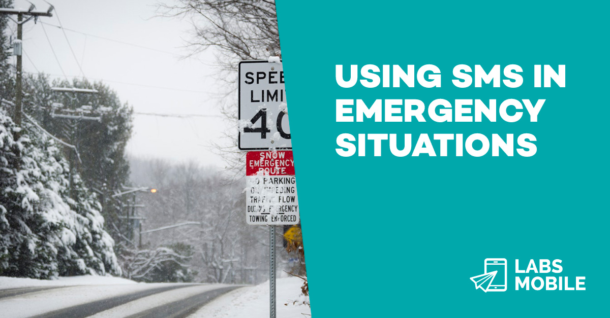 sms in emergency situations