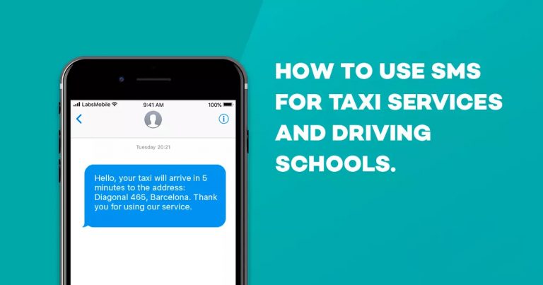 SMS Taxi Service 768x403