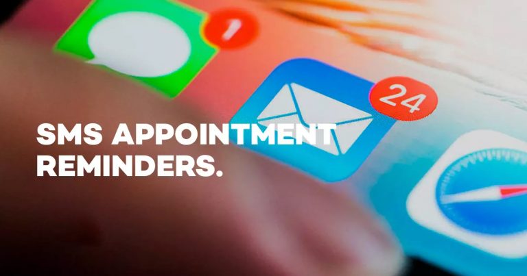 SMS appointment Reminders 768x403
