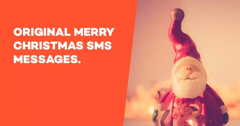 Original sms Christmas messages 768x403