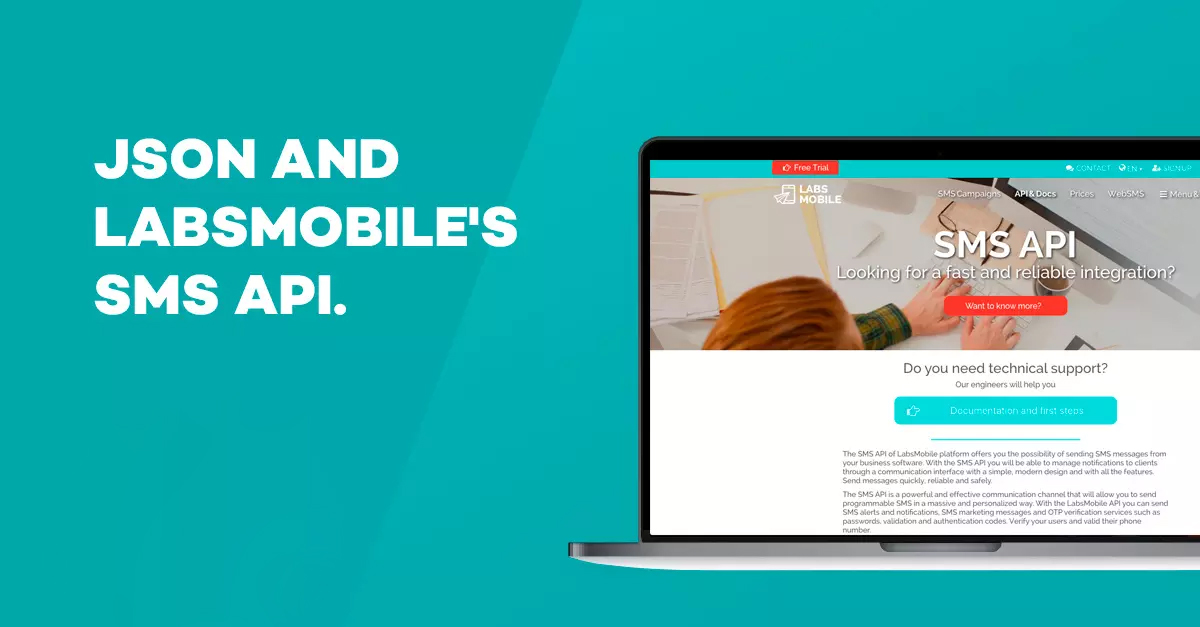 JSON SMS API