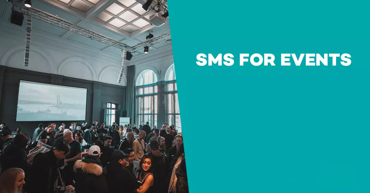 SMS for events
