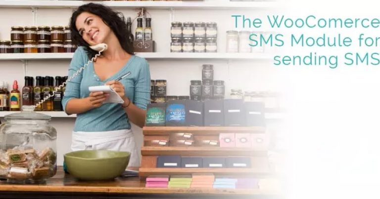WooComerce SMS Module for sending SMS 1 768x403