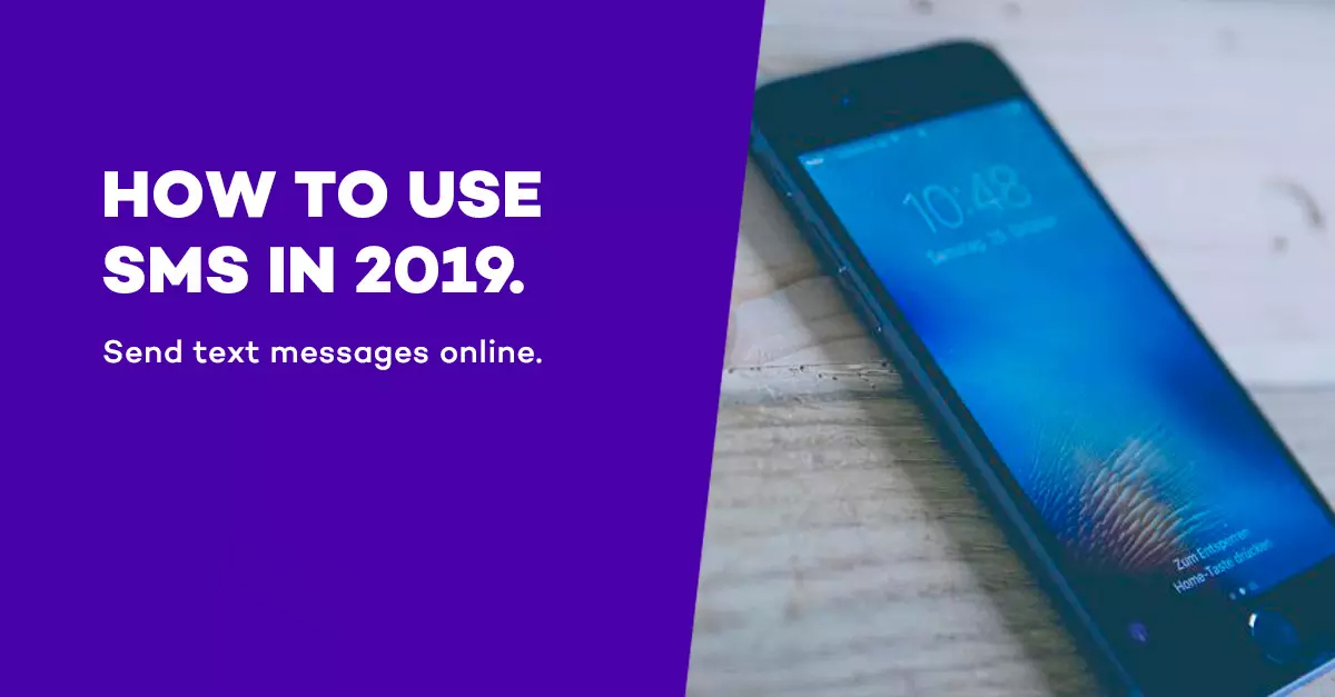 how to use sms in 2019