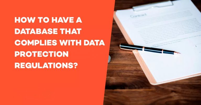 How to have a database that complies with Data Protection regulations 1 768x403