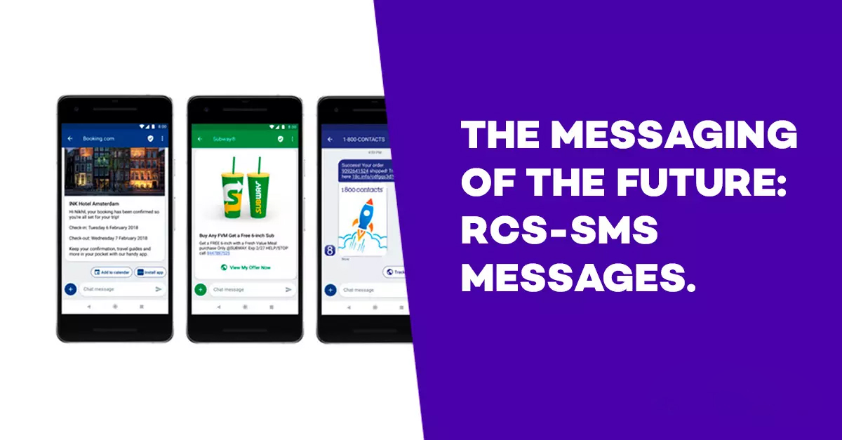 RCS messages sectors
