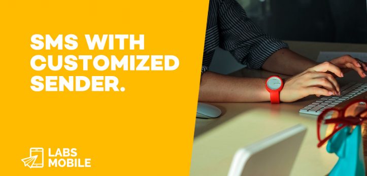 SMS with customized Sender