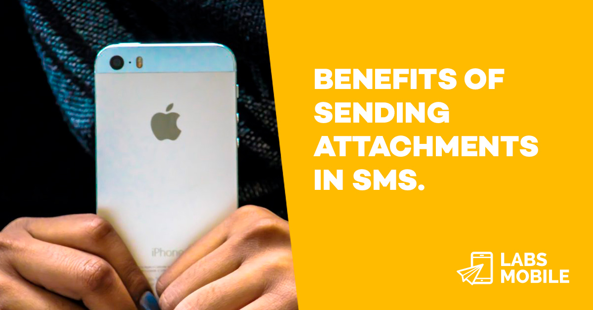 Benefits of sending attachments in SMS.