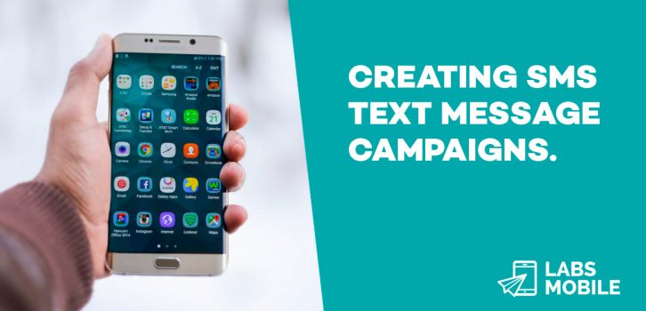 Creating SMS text message campaigns 