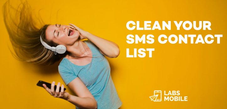 Clean your sms contact list