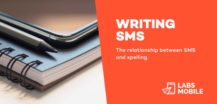 writing sms. Spelling 