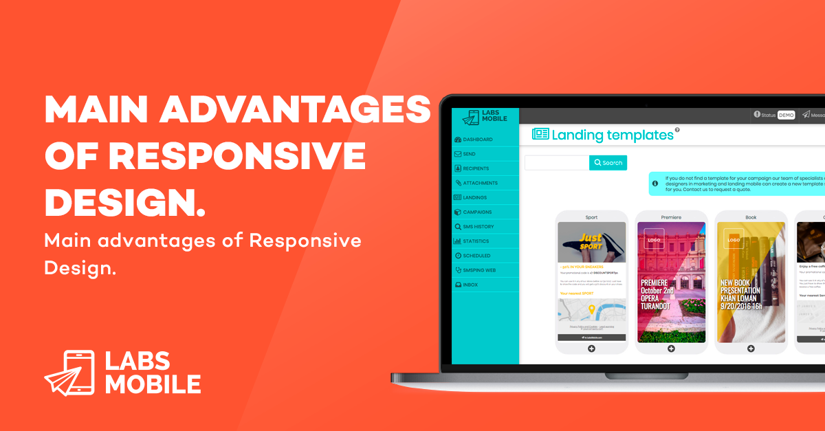 Main advantages of Responsive Design