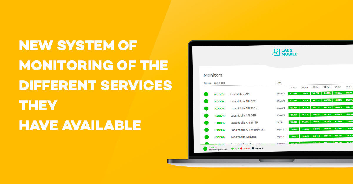 Monitoring SMS services