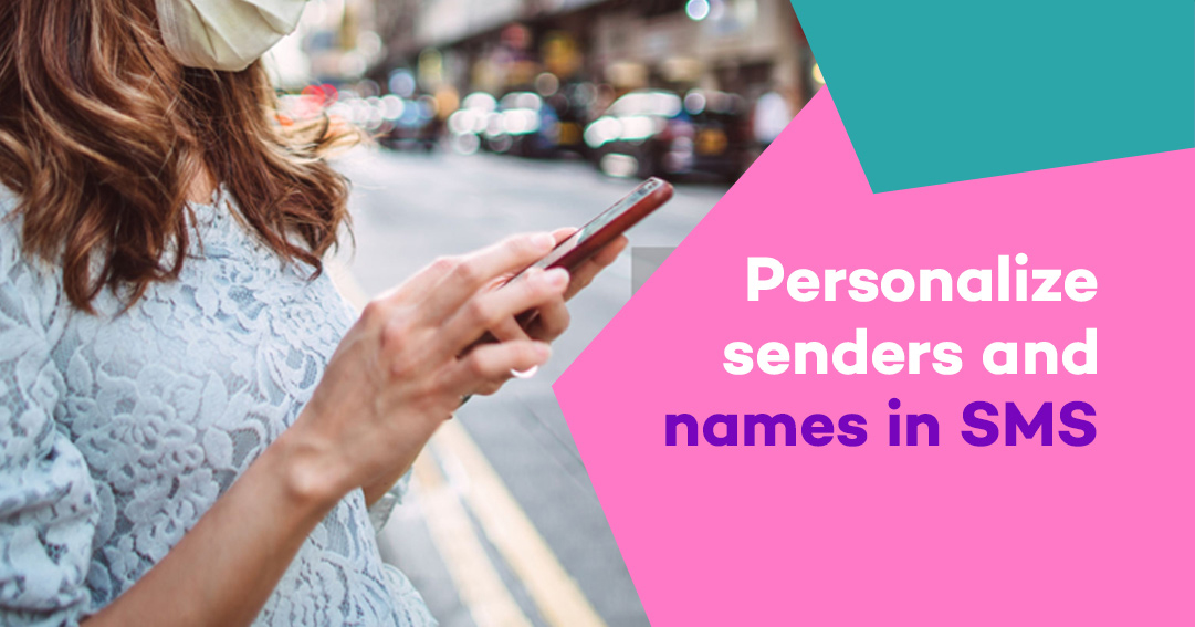 Personalize sms