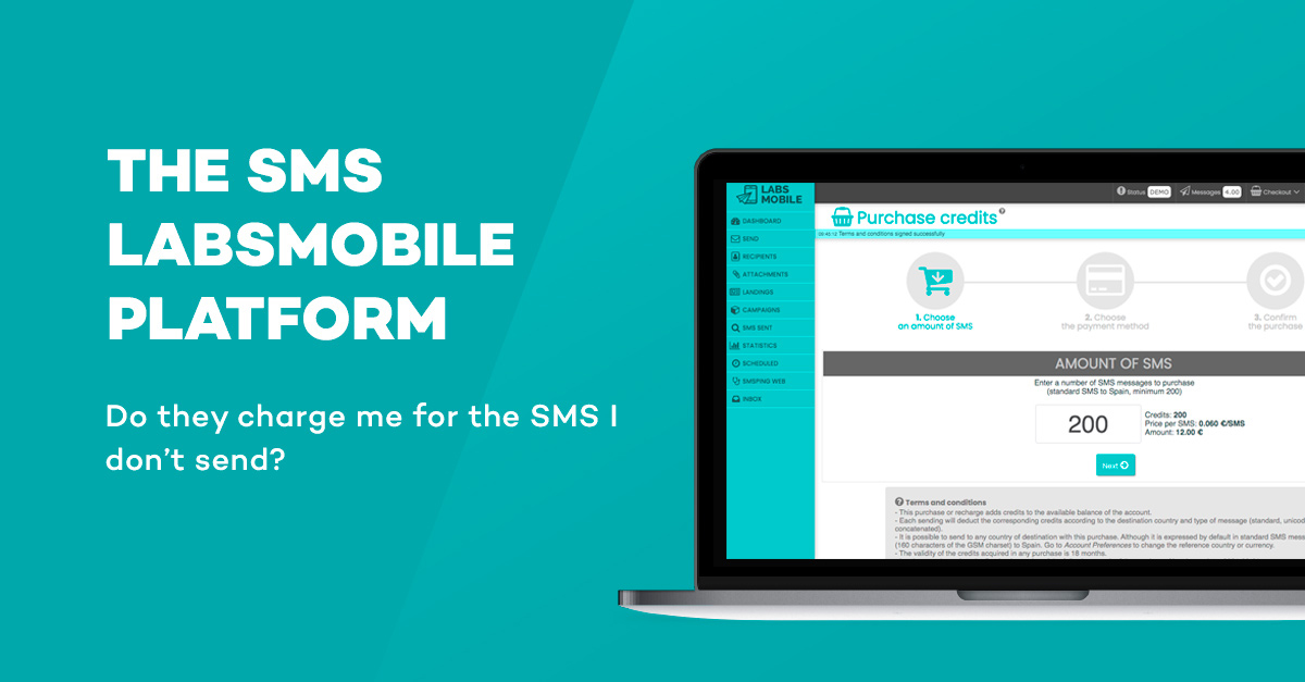 The sms LabsMobile Platform