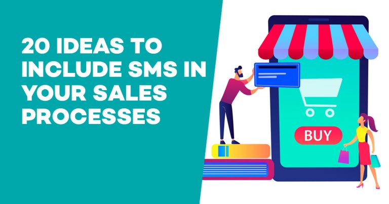 20 ideas to include SMS in your sales processes 768x403