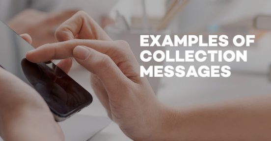 examples of collection messages1  