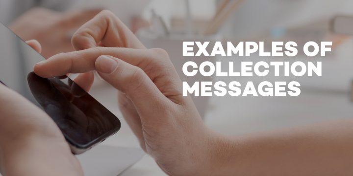 examples of collection messages1  