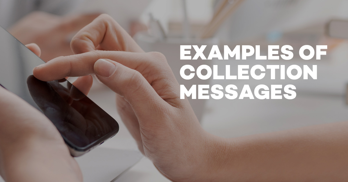 examples of collection messages1 