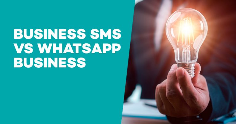Business SMS vs WhatsApp Business 768x403