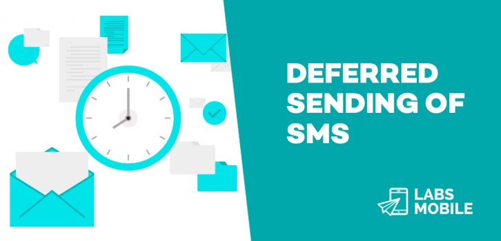 Deferred sending of SMS 