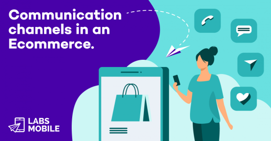 Communication channels in an ecommerce 