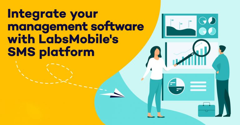 Integrate your management software with LabsMobile's SMS platform