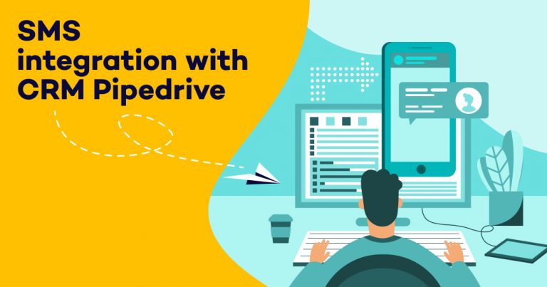 SMS integration with CRM Pipedrive