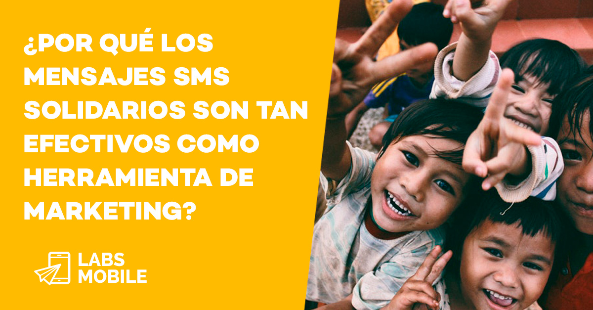 mensajes SMS solidarios