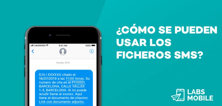 ficheros sms