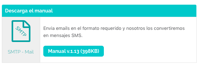 Descarga el Manual API MailSMS